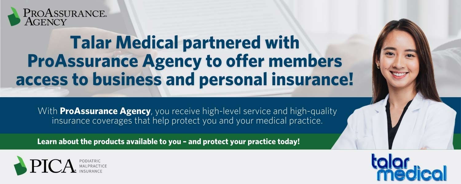 Pica Podiatric Malpractice Insurance Ad